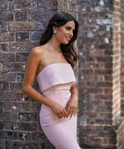 Esther Luxe DRESSES Lily Maxi Dress - Pink