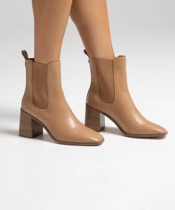 Verali Link Boots - Dark Camel
