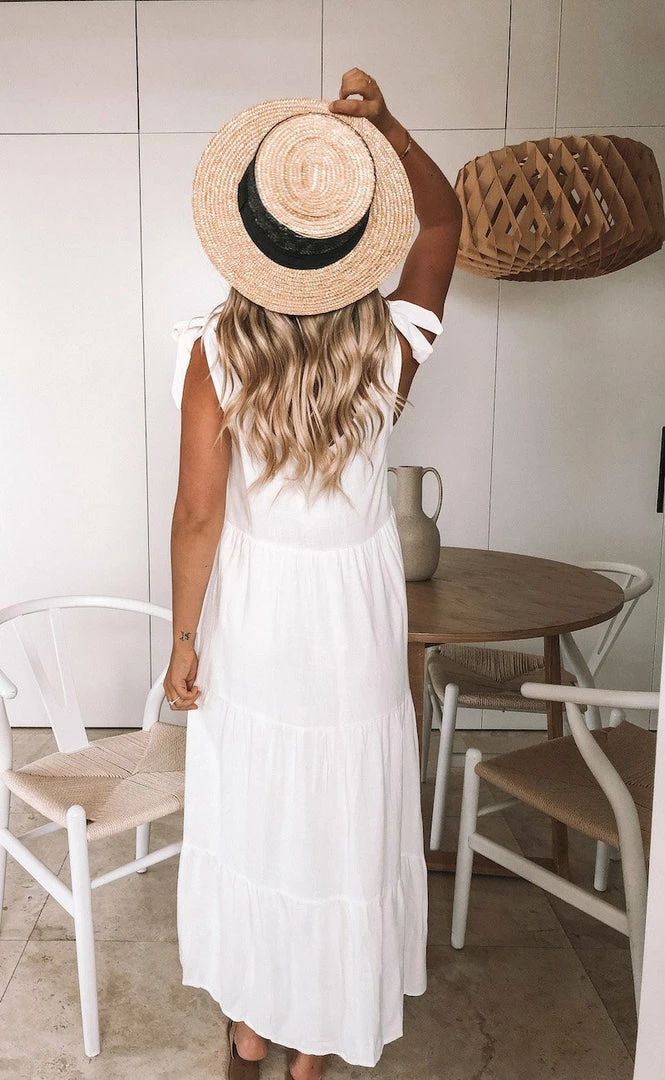 Style Box Lydia Dress - White 4 Style Box Lydia Dress - White