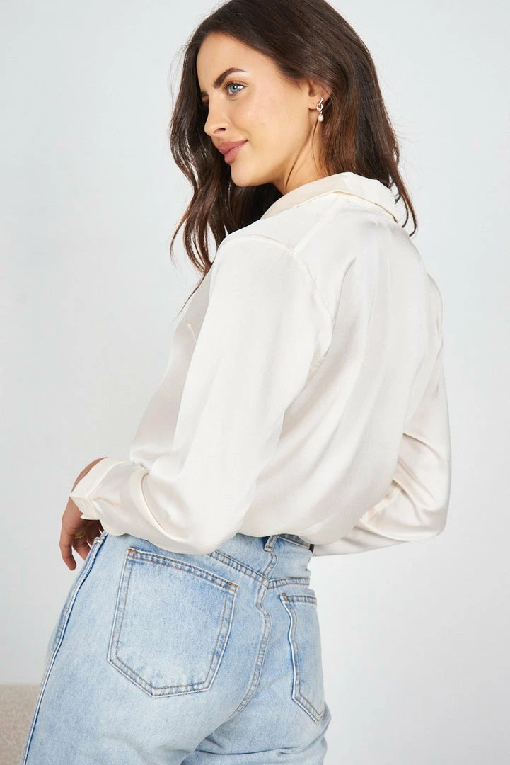 Qtrend Fashion PTY LTD Macey Top - White CLOTHING 4 Qtrend Fashion PTY LTD Macey Top - White CLOTHING