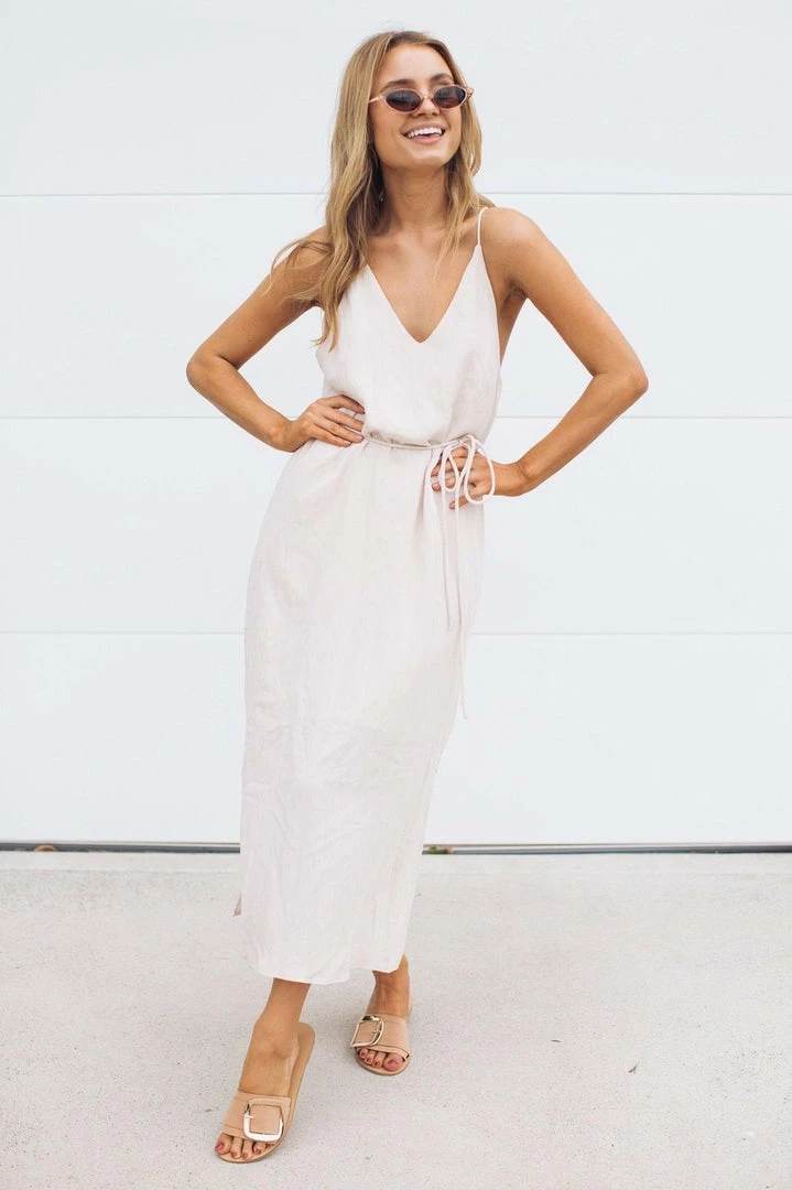 Desire OLD TEMPLATE Malabar Dress - Beige CLOTHING 6 Desire OLD TEMPLATE Malabar Dress - Beige CLOTHING