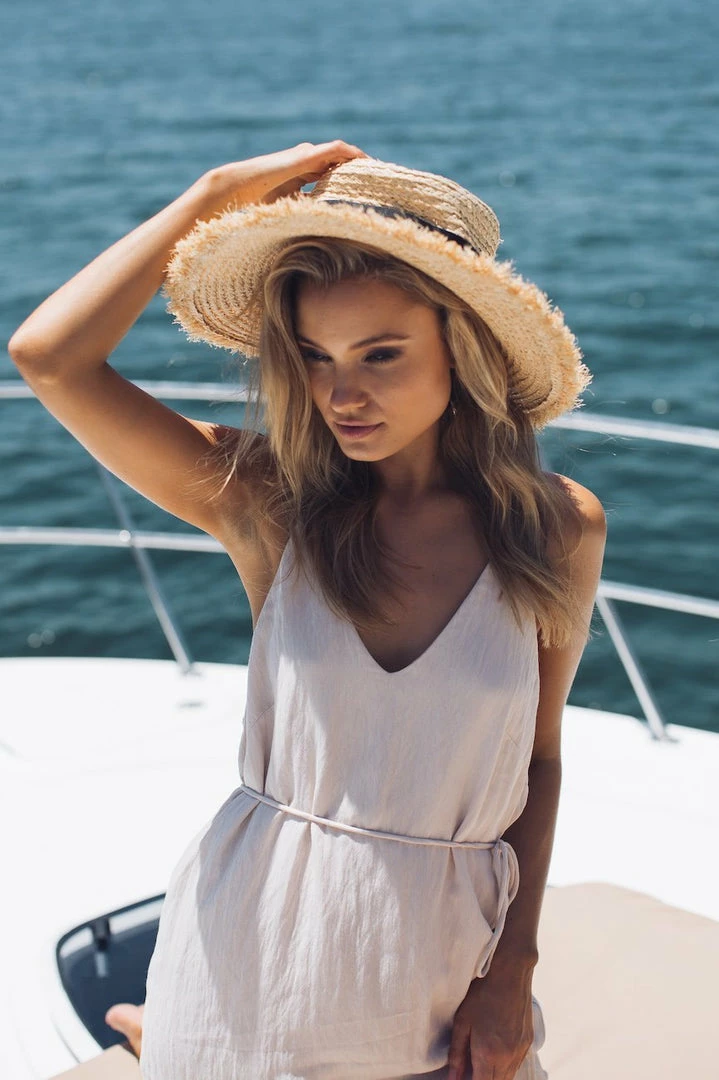 Desire OLD TEMPLATE Malabar Dress - Beige CLOTHING 3 Desire OLD TEMPLATE Malabar Dress - Beige CLOTHING