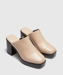 Cherrichella Footwear Poko Heels Natural