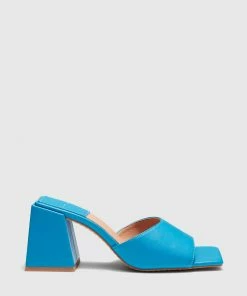 Cherrichella Trix Heels Blue Footwear