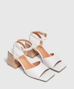 Cherrichella Footwear Tash Heels White