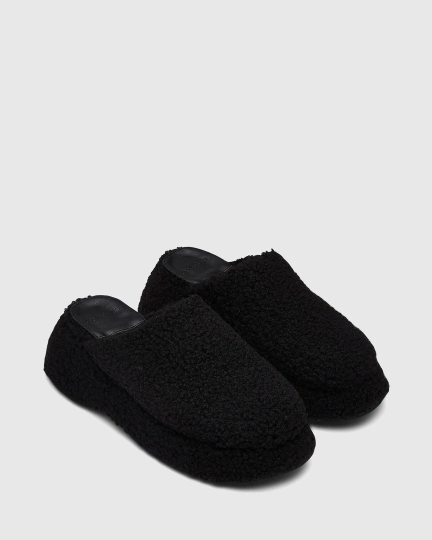 Cherrichella Mondo Mules Black Shearling Footwear 4 Cherrichella Mondo Mules Black Shearling Footwear