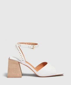 Cherrichella Footwear Tash Heels White