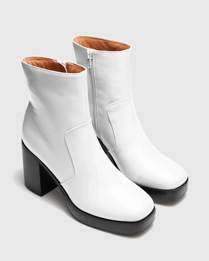 Cherrichella Prince Boot White Footwear 4 Cherrichella Prince Boot White Footwear