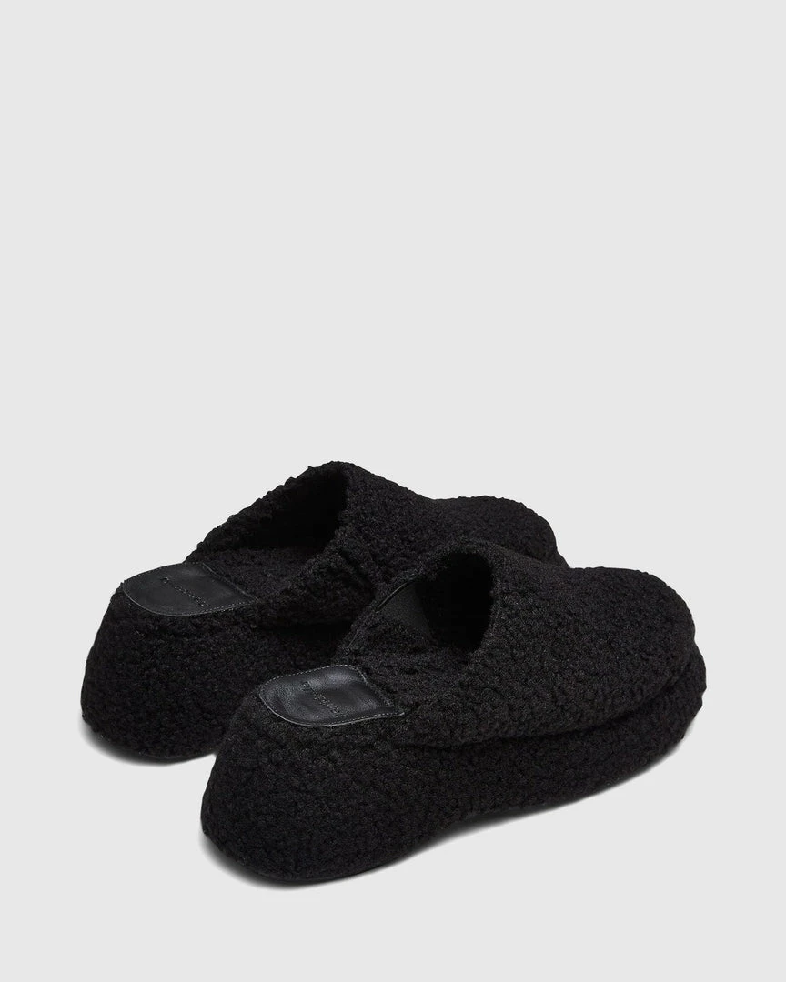 Cherrichella Mondo Mules Black Shearling Footwear 5 Cherrichella Mondo Mules Black Shearling Footwear