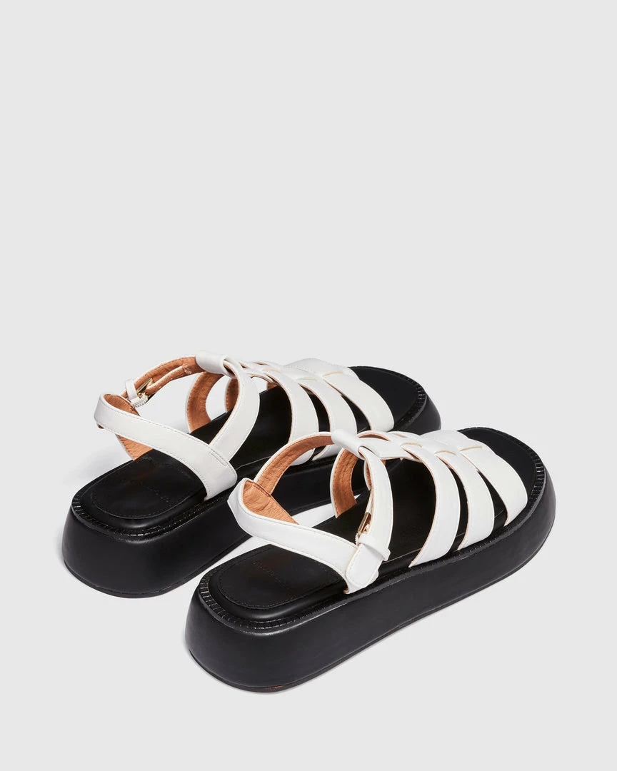 Cherrichella Footwear Luna Fisherman Sandals White 5 Cherrichella Footwear Luna Fisherman Sandals White