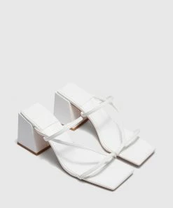 Cherrichella Texta Heels White Footwear