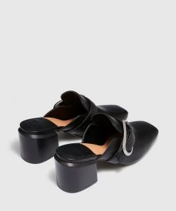 Cherrichella Footwear Staple Mules Black