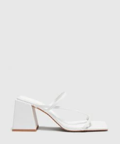 Cherrichella Texta Heels White Footwear