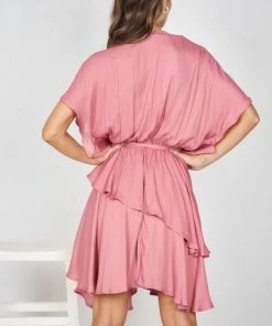 Evermore Fashion Melantha Dress - Rose