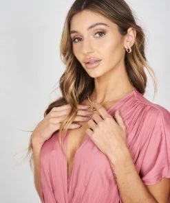 Evermore Fashion Melantha Dress - Rose