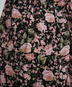 Evermore Fashion Melle Dress - Black Floral