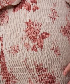 Kaarlo Fashion Pty Ltd Nigella Dress - Beige Floral DRESSES