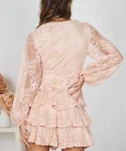 Sasha Clothing Nydia Dress - Blush DRESSES