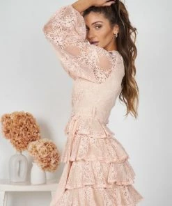Sasha Clothing Nydia Dress - Blush DRESSES