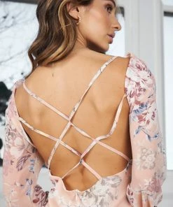 Reverse Opaline Dress - Pink Floral