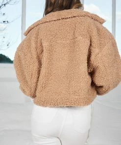 Wild Ginger CLOTHING Pattie Jacket - Camel