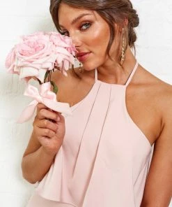 Esther Luxe Peony Dress - Blush DRESSES 24 Esther Luxe Peony Dress - Blush DRESSES