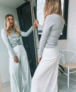 Dream House Britta Top - Grey