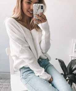 HQ Fashion Frosty Knit - White