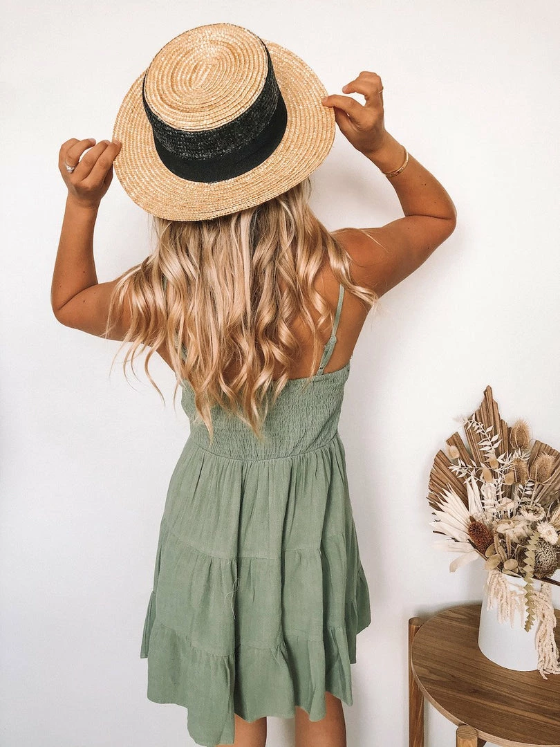 Style Box Madelyn Dress - Sage DRESSES 4 Style Box Madelyn Dress - Sage DRESSES