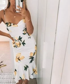 Style State DRESSES Lemondrop Dress - White Print 9 Style State DRESSES Lemondrop Dress - White Print