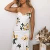 Style State DRESSES Lemondrop Dress - White Print