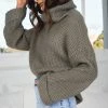 HQ Fashion CLOTHING Phylis Knit - Dark Khaki