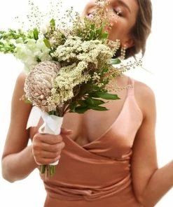 Esther Luxe Poppy Dress - Bronze DRESSES 19 Esther Luxe Poppy Dress - Bronze DRESSES