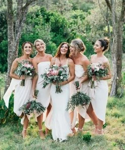 Esther Luxe DRESSES Fleur Strapless Dress - Nude 26 Esther Luxe DRESSES Fleur Strapless Dress - Nude