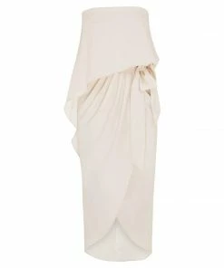 Esther Luxe DRESSES Fleur Strapless Dress - Nude 20 Esther Luxe DRESSES Fleur Strapless Dress - Nude