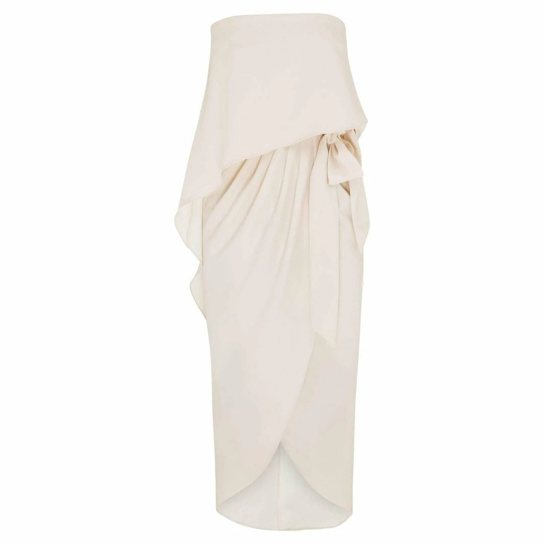 Esther Luxe DRESSES Fleur Strapless Dress - Nude 8 Esther Luxe DRESSES Fleur Strapless Dress - Nude