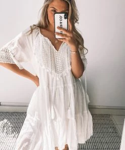 Willo Fashion DRESSES Shelly Dress - White