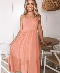 Style Box DRESSES Sonya Dress - Rust 8 Style Box DRESSES Sonya Dress - Rust