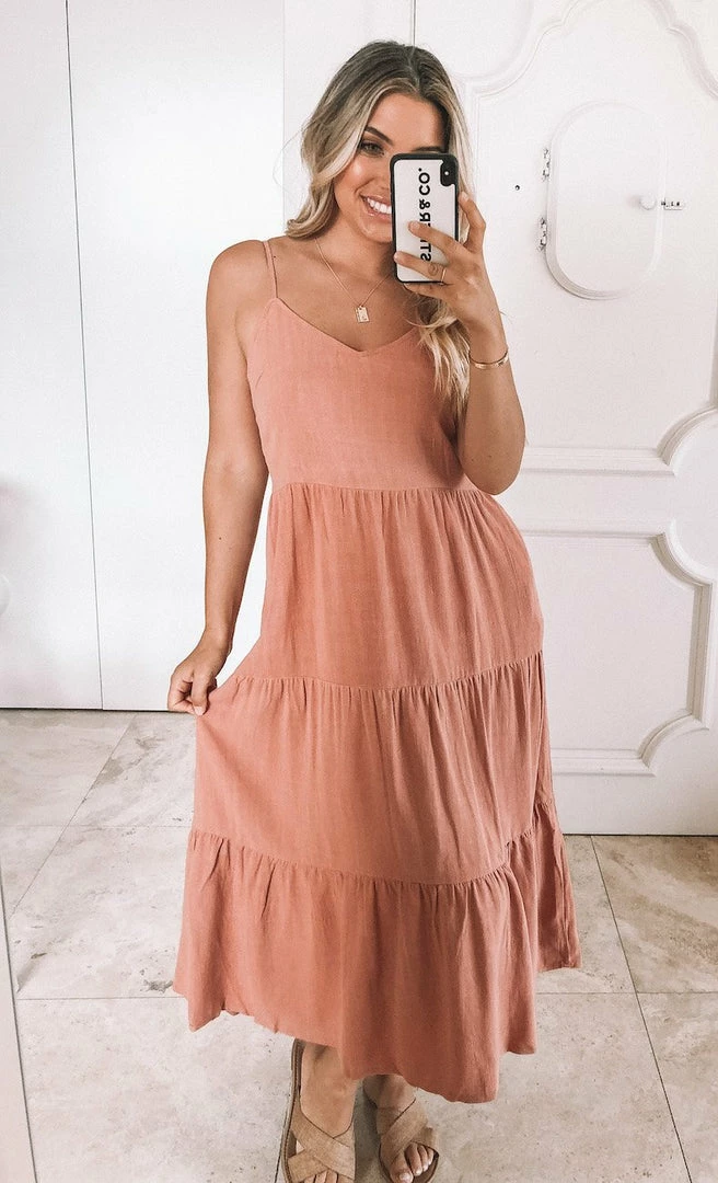 Style Box DRESSES Sonya Dress - Rust 6 Style Box DRESSES Sonya Dress - Rust