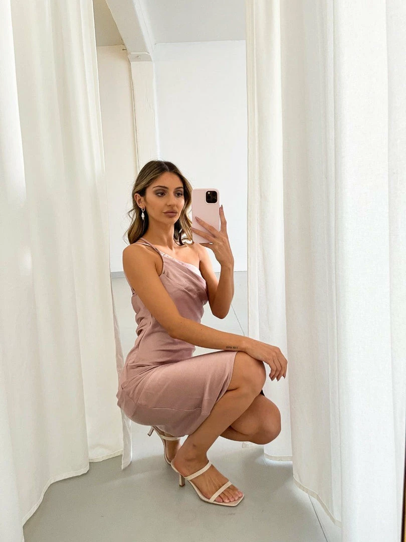 AG Fashions Tirzah Dress - Blush DRESSES 7 AG Fashions Tirzah Dress - Blush DRESSES