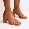 Billini Shoes Unika Heels - Sugar Brown Footwear